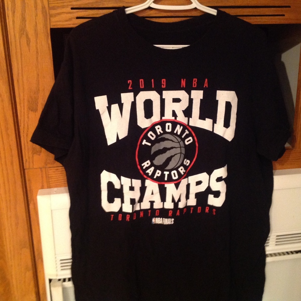 NBA Toronto Raptors Champs tshirt
